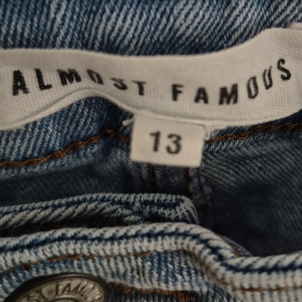 Almost Famous Patchwork Bell Bottom Jeans - image 3